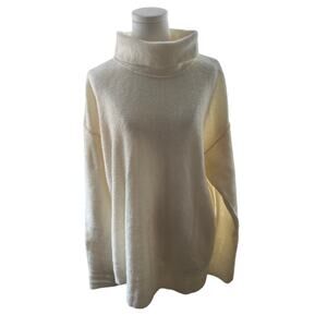DKNY Soft Cream High Neck Sweater
